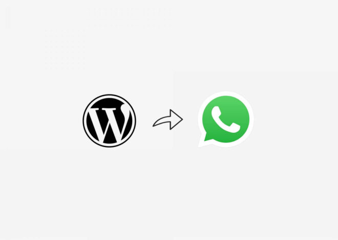 Cara Menambahkan Tombol WhatsApp WordPress Tanpa Plugin