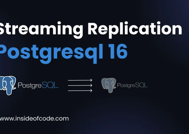 Panduan Lengkap Setup Konfigurasi Streaming Replication PostgreSQL 16