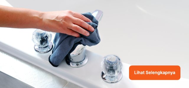 8 cara membersihkan kamar mandi yang kuning dan keras