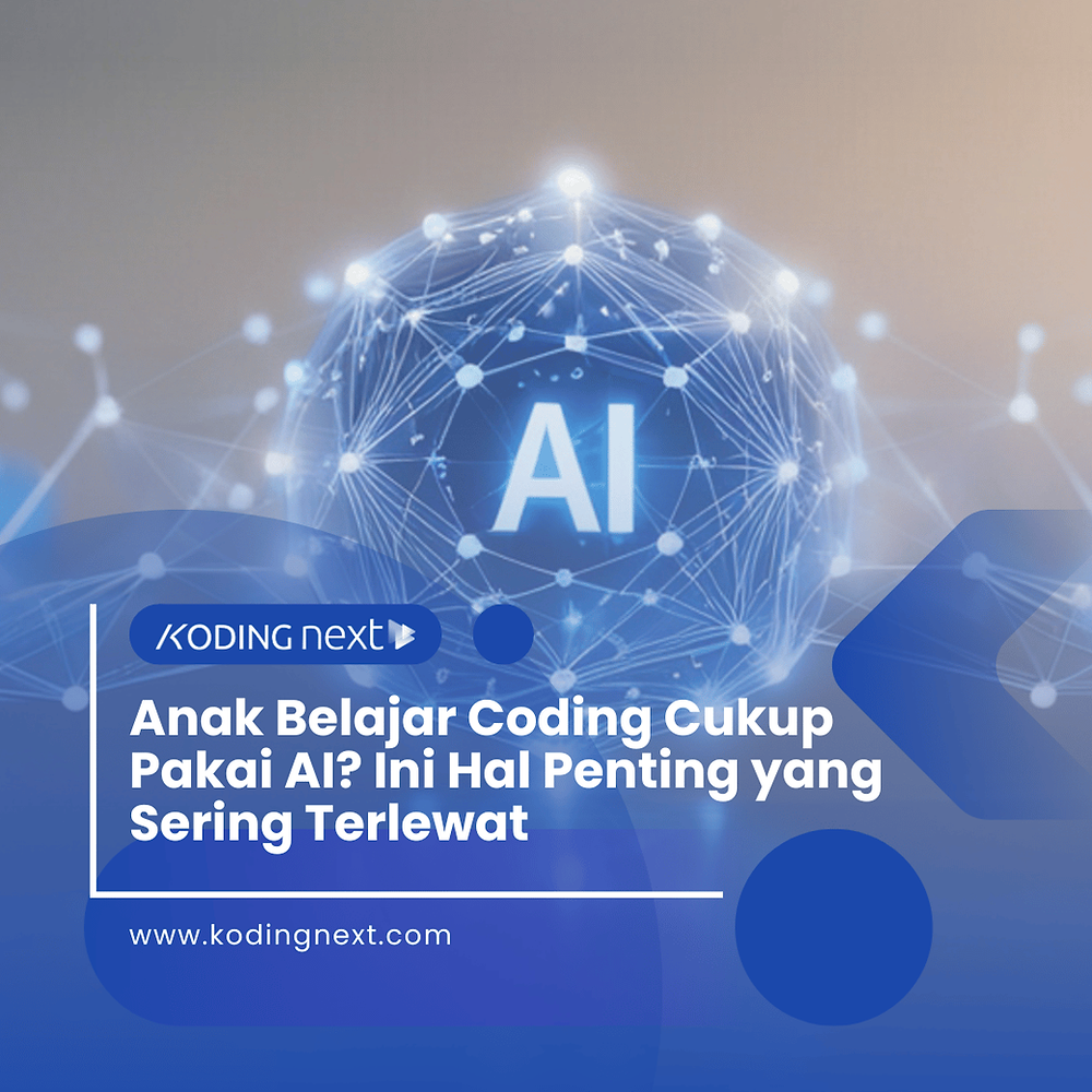 Akankah anak-anak belajar coding hanya menggunakan AI? Ini adalah poin penting yang sering diabaikan