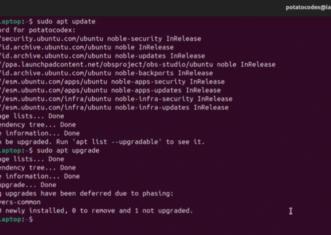 Pindah ke ekosistem Linux – Potato Codex